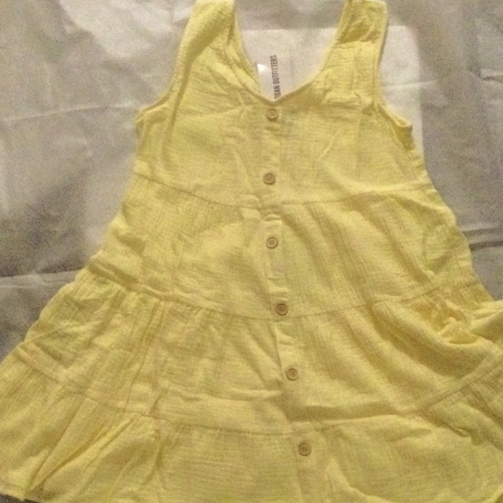 Urban Outfitters Lumiere Yellow Dress